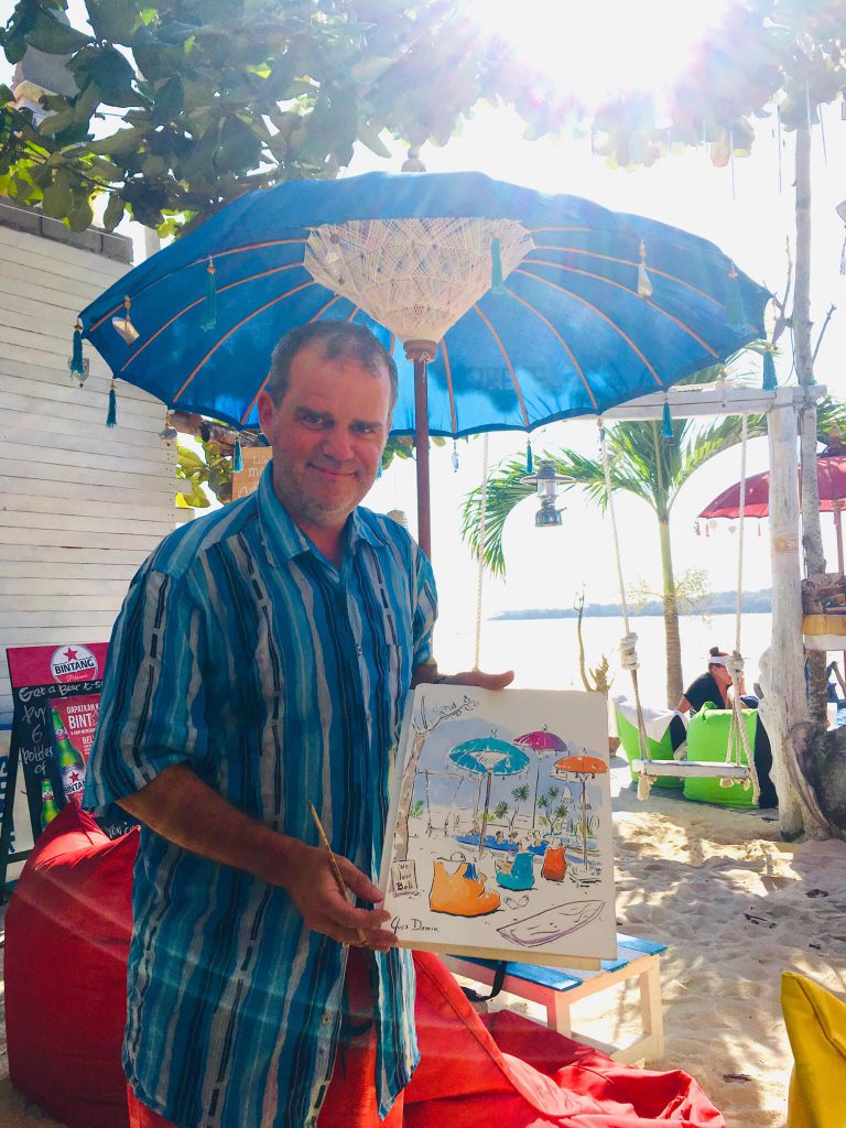 peinture en plein air