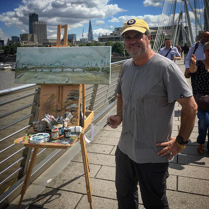 peindre en plein air