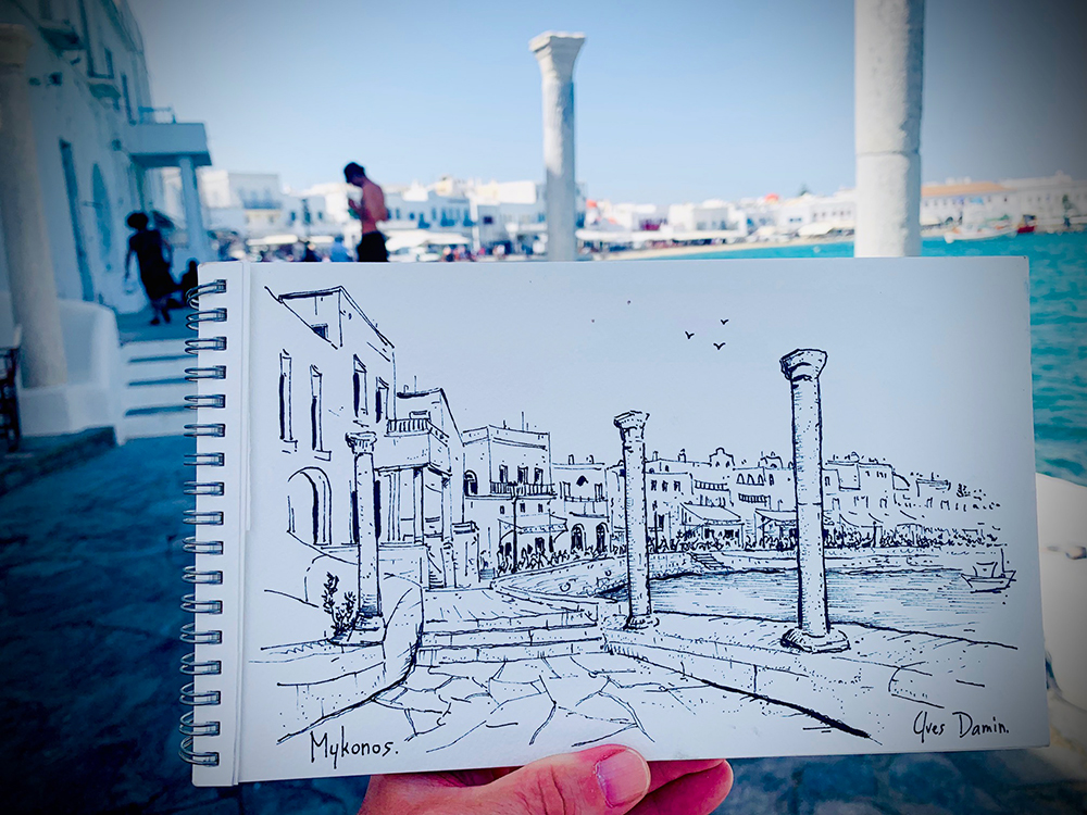 Tableau de Mykonos