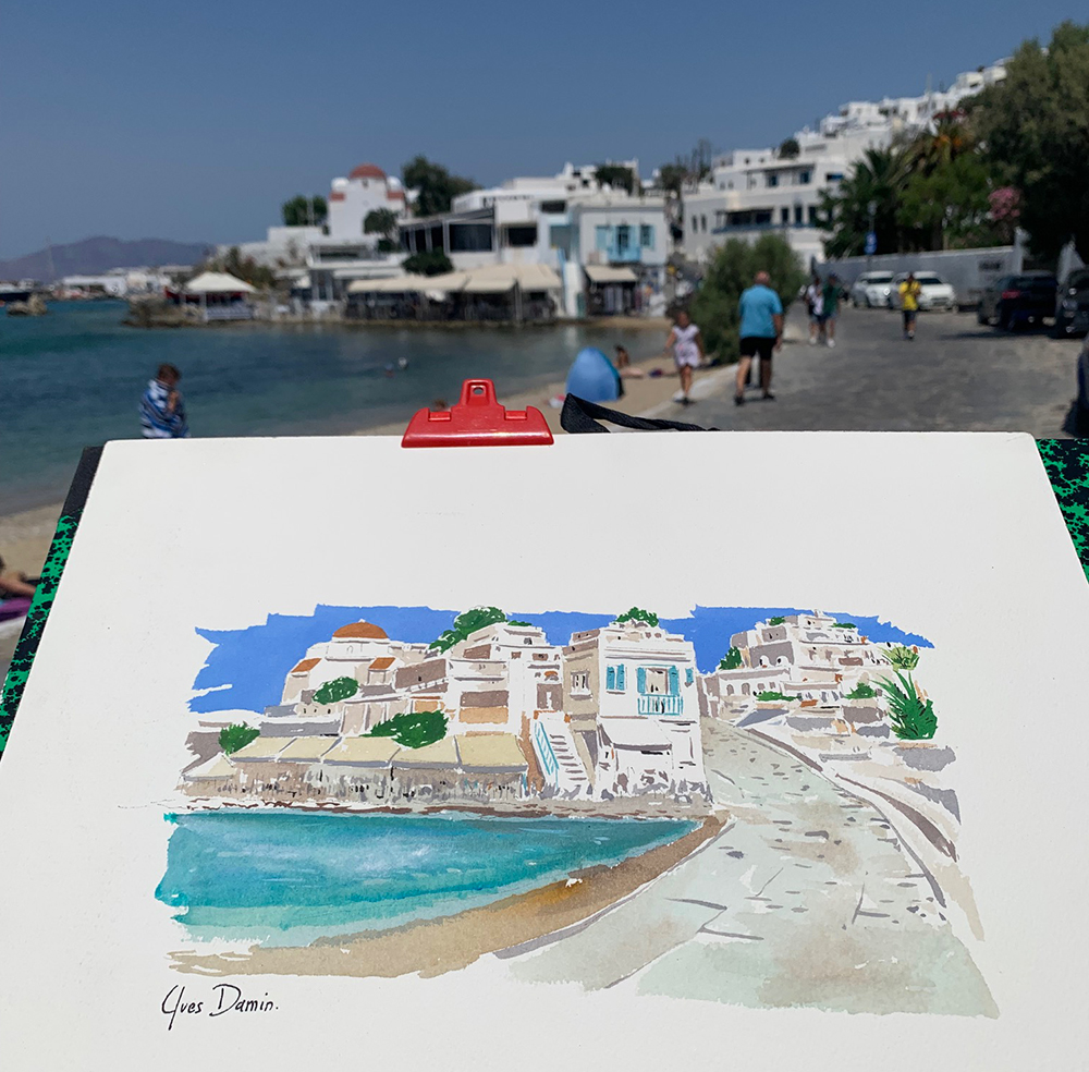 Tableau de Mykonos