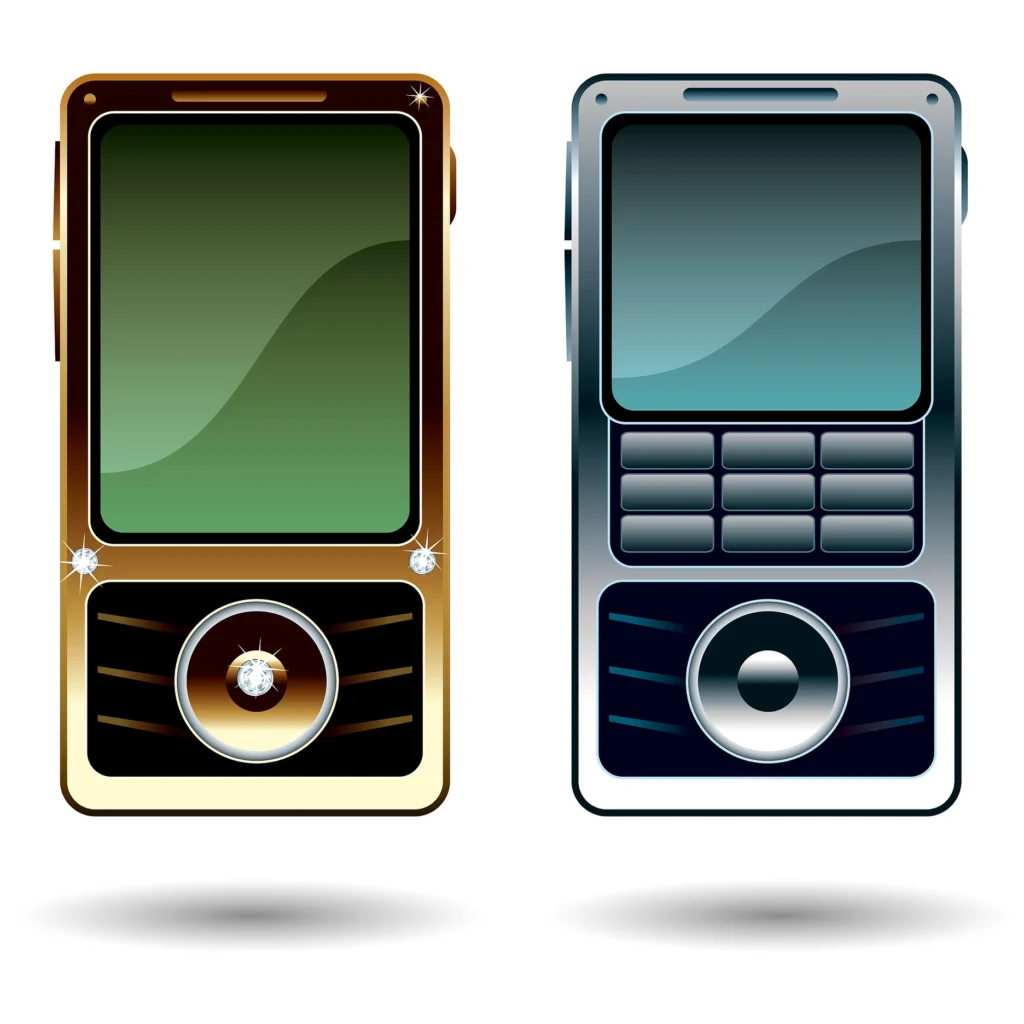 dessin technique vectoriel high tech téléphonie